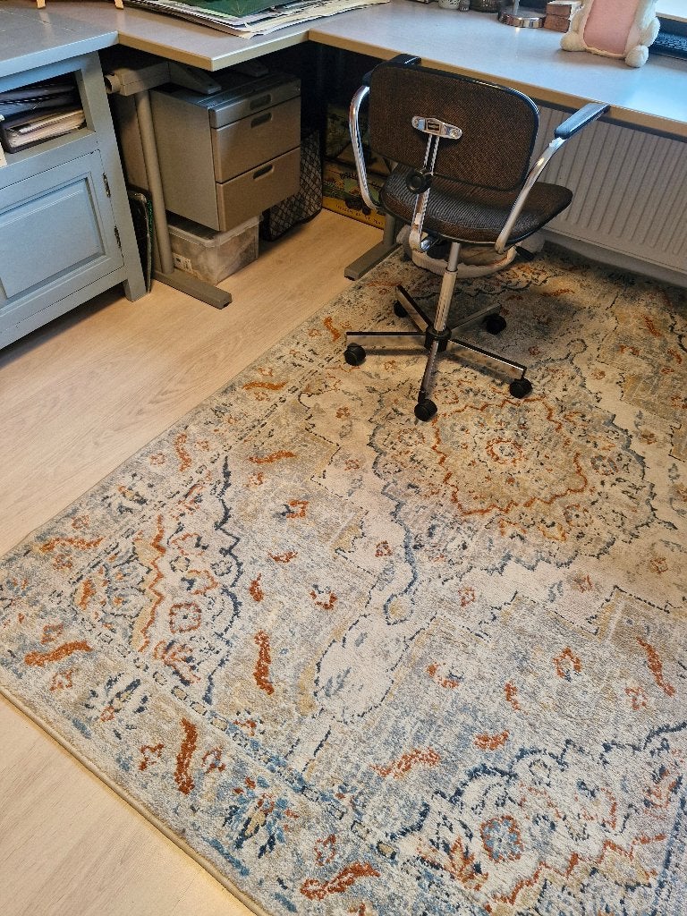 vloerkleed Onsevig Ikea 160x235, Ophalen, Gebruikt, Crème, 200 cm of meer