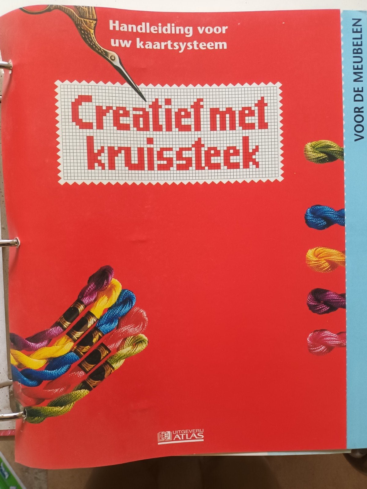 Creatief met Kruissteek - Borduurpatronen Boek, Hobby en Vrije tijd, Ophalen of Verzenden, Zo goed als nieuw