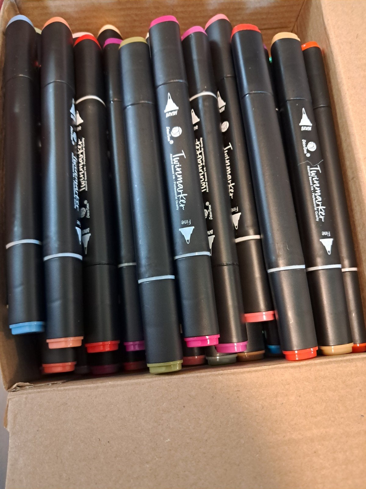 DecoTime Twinmarkers - 105 stuks, Overige thema's, Meerkleurig, Ophalen of Verzenden, Zo goed als nieuw