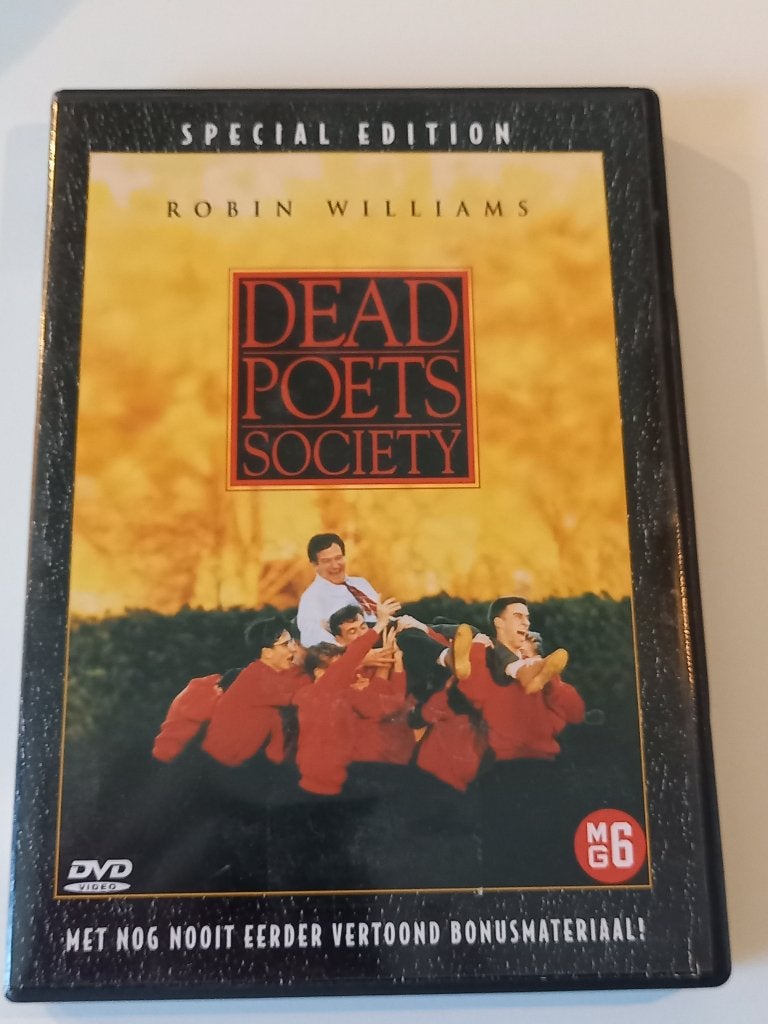 DVD: Dead Poets Society - filmklassieker!, Vanaf 16 jaar, Ophalen of Verzenden, Gebruikt, Drama