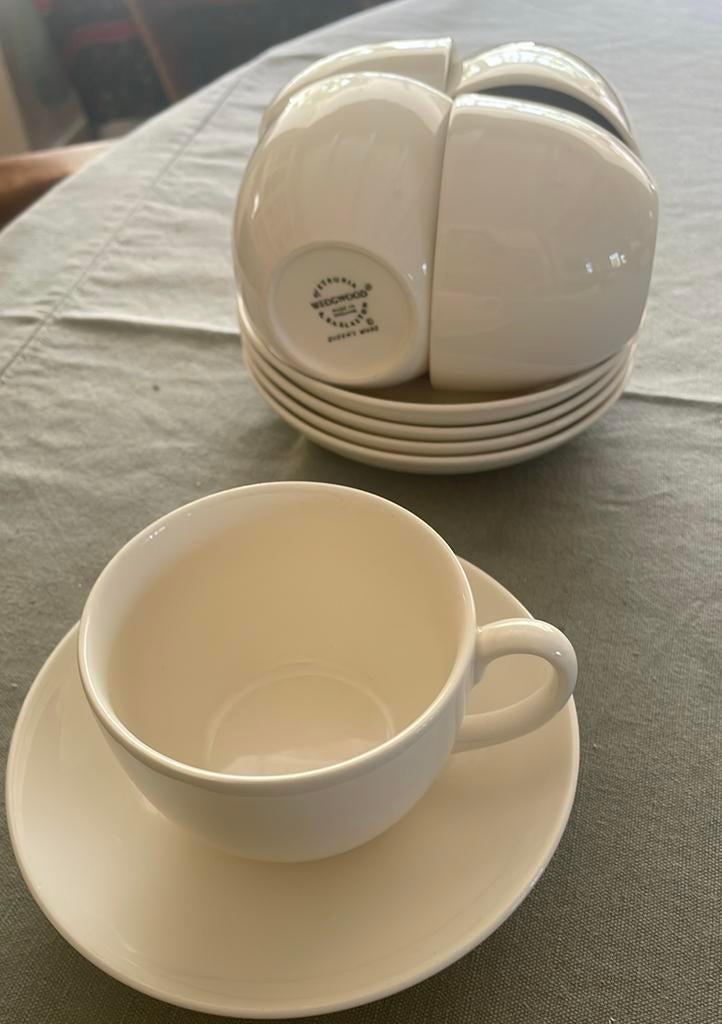Wedgwood Queen’s Ware, Ophalen of Verzenden, Zo goed als nieuw, Wedgwood, Kop(pen) en/of Schotel(s)