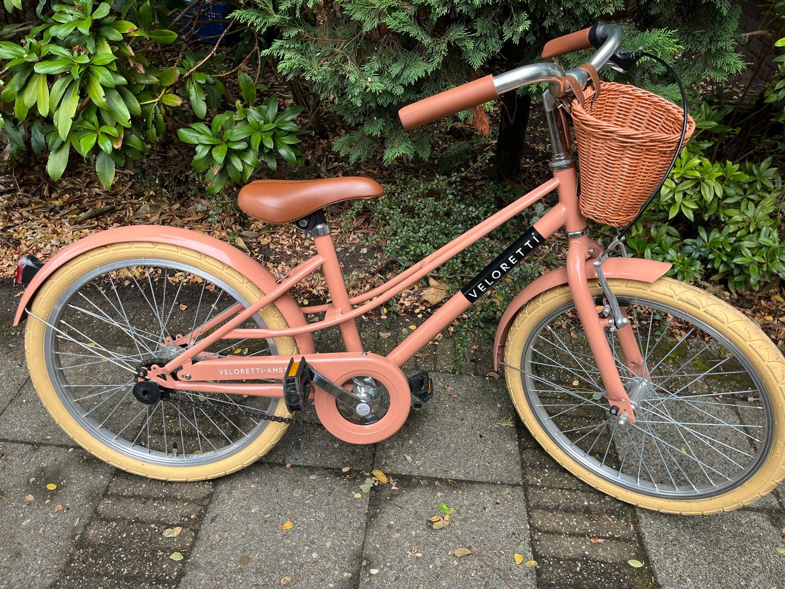 Veloretti kinderfiets 20 inch, Ophalen, Zo goed als nieuw, Terugtraprem, 16 tot 20 inch