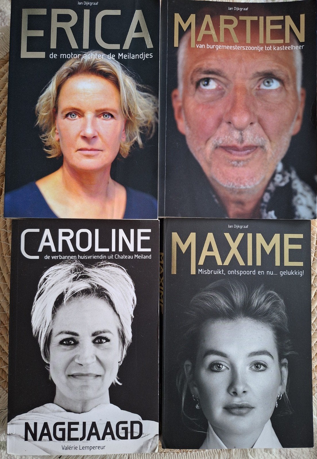 Martien, Erica, Maxime en Caroline, Boeken, Ophalen of Verzenden, Zo goed als nieuw, Film, Tv en Media