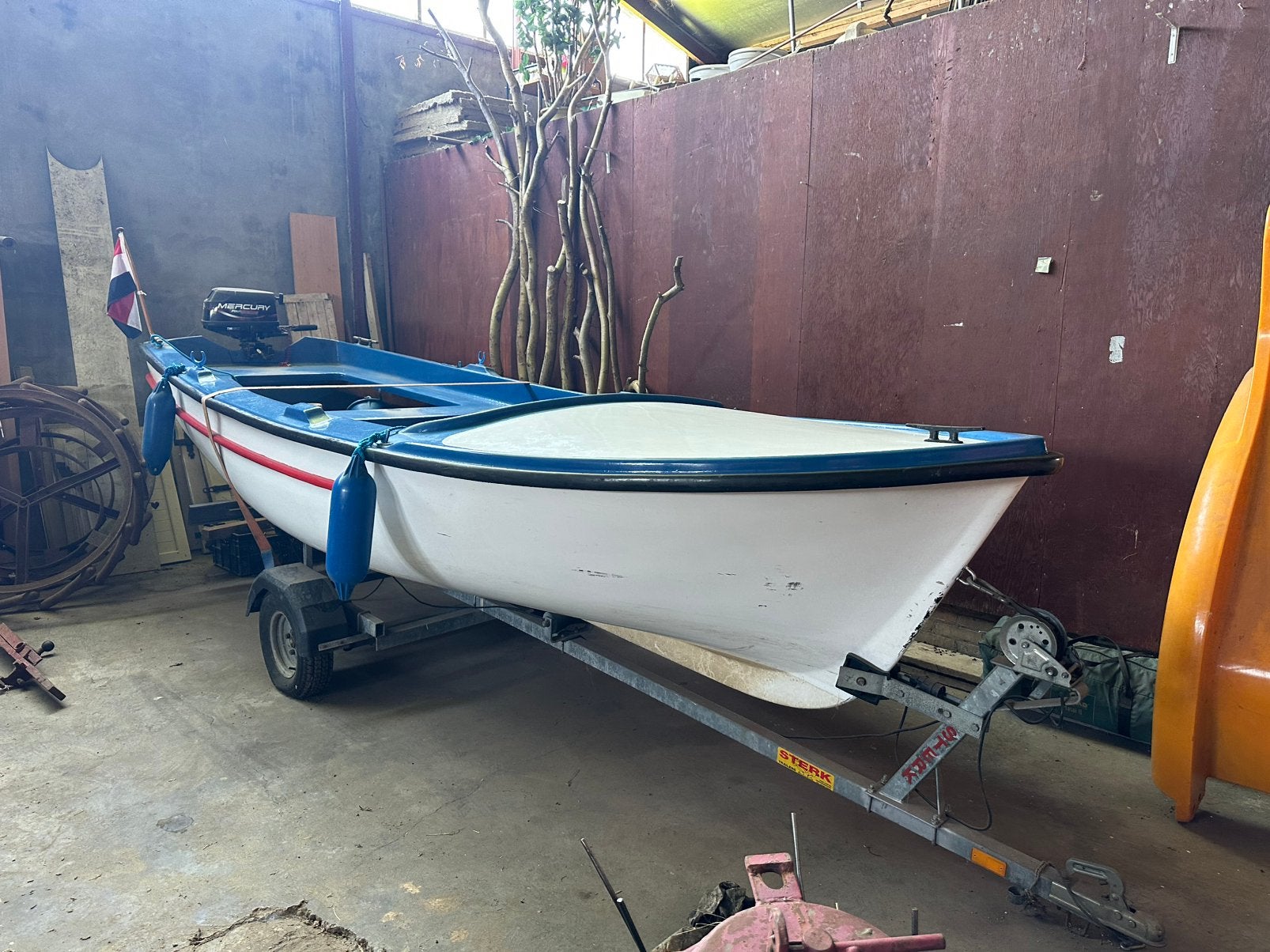 Moterboot, Ophalen, Zo goed als nieuw