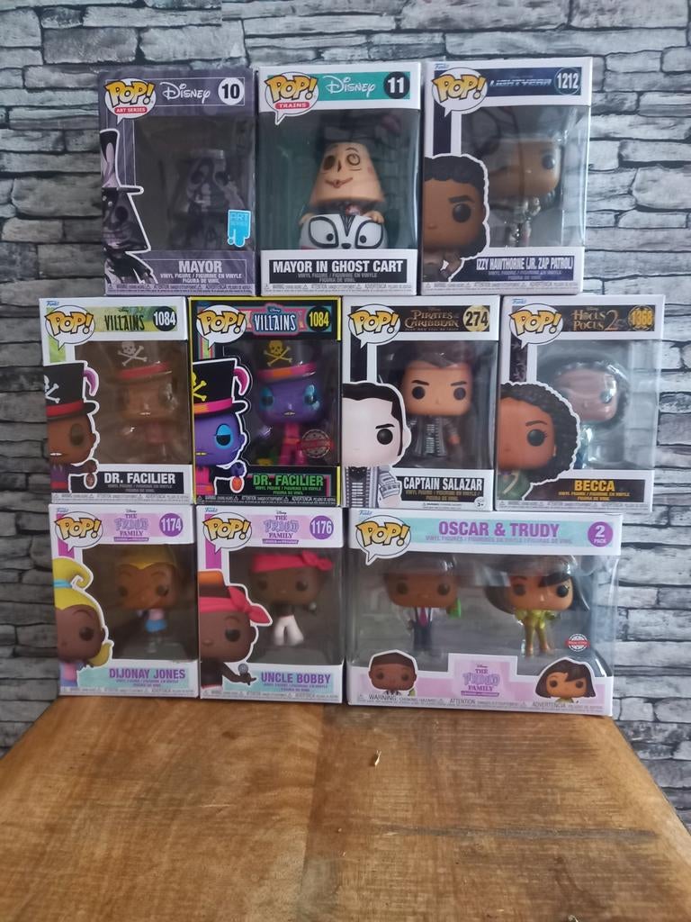 Funko pop Disney, Ophalen of Verzenden, Zo goed als nieuw