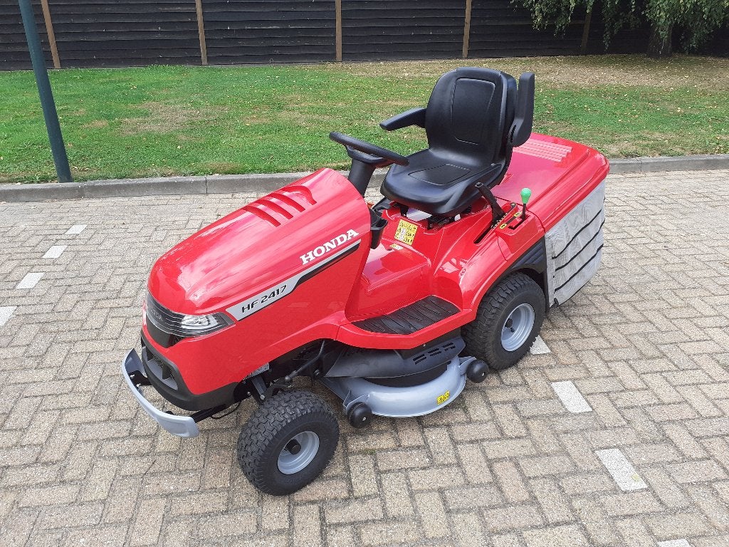 Honda HF 2417 zitmaaier, 2 cil. Honda motor, Nieuwstaat!, Ophalen of Verzenden, Zo goed als nieuw, Honda, 90 tot 120 cm