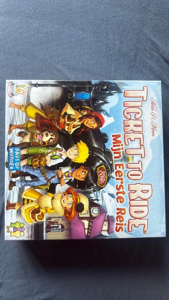 Ticket to Ride mijn eerste reis, Hobby en Vrije tijd, Gezelschapsspellen | Kaartspellen, Ophalen of Verzenden, Zo goed als nieuw