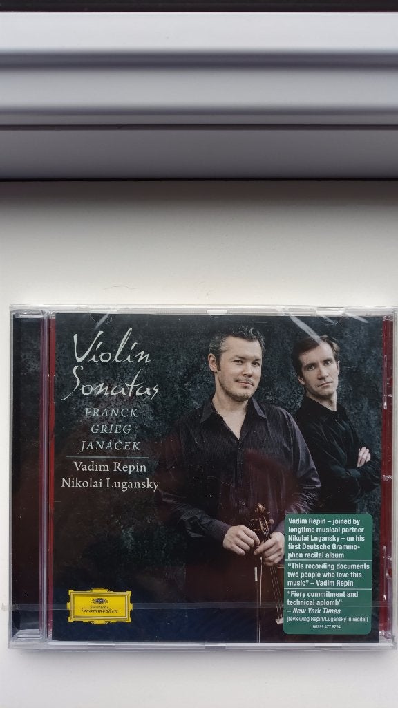 Vioolsonates - Janáček-Grieg-Franck - Repin+Lugansky, Kamermuziek, Ophalen of Verzenden, Romantiek, Nieuw in verpakking