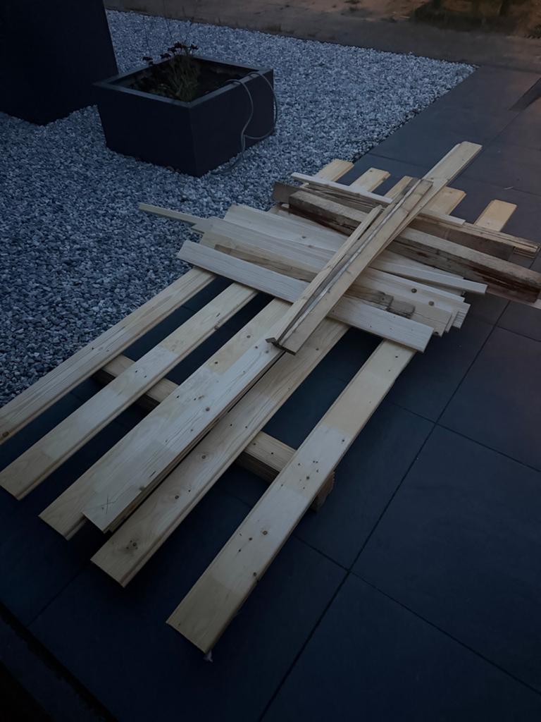 Gratis hout af te halen, Ophalen, Gebruikt, Minder dan 25 mm, Overige typen