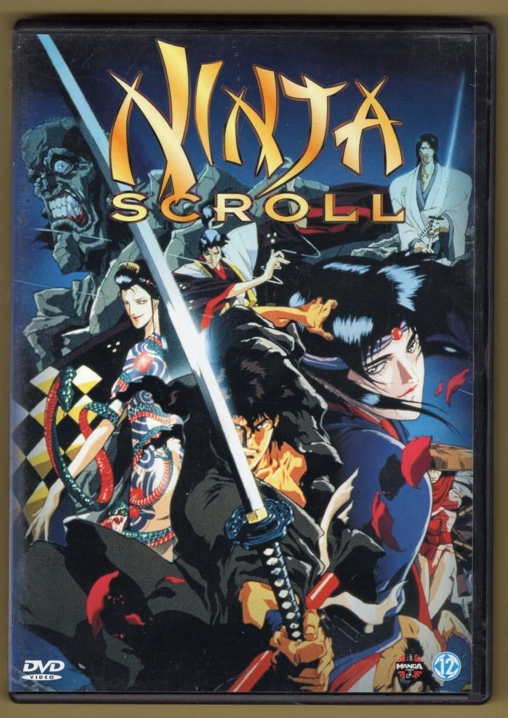 Ninja Scroll - Het Feodale Japan DVD 8716777000885, Alle leeftijden, Ophalen of Verzenden, Zo goed als nieuw, Fantasy
