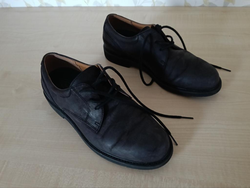 Heren Schoenen - Donker bruin/zwart Mt 39, Kleding | Heren, Schoenen, Zwart, Ophalen of Verzenden, Rockport, Gedragen