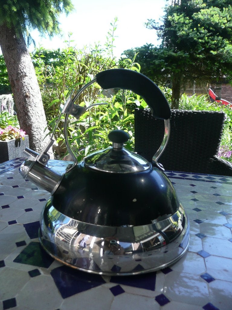 Wesco fluitketel, Theepot/fluitketel, Ophalen of Verzenden, Gebruikt, Overige merken