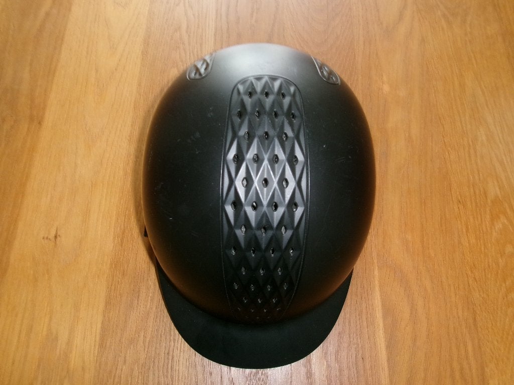 Een paardrijcap ( helm ) Fouganza Decathlon maat 55, Dieren en Toebehoren, Paardrijkleding, Dressuur, Fouganza, Ophalen of Verzenden
