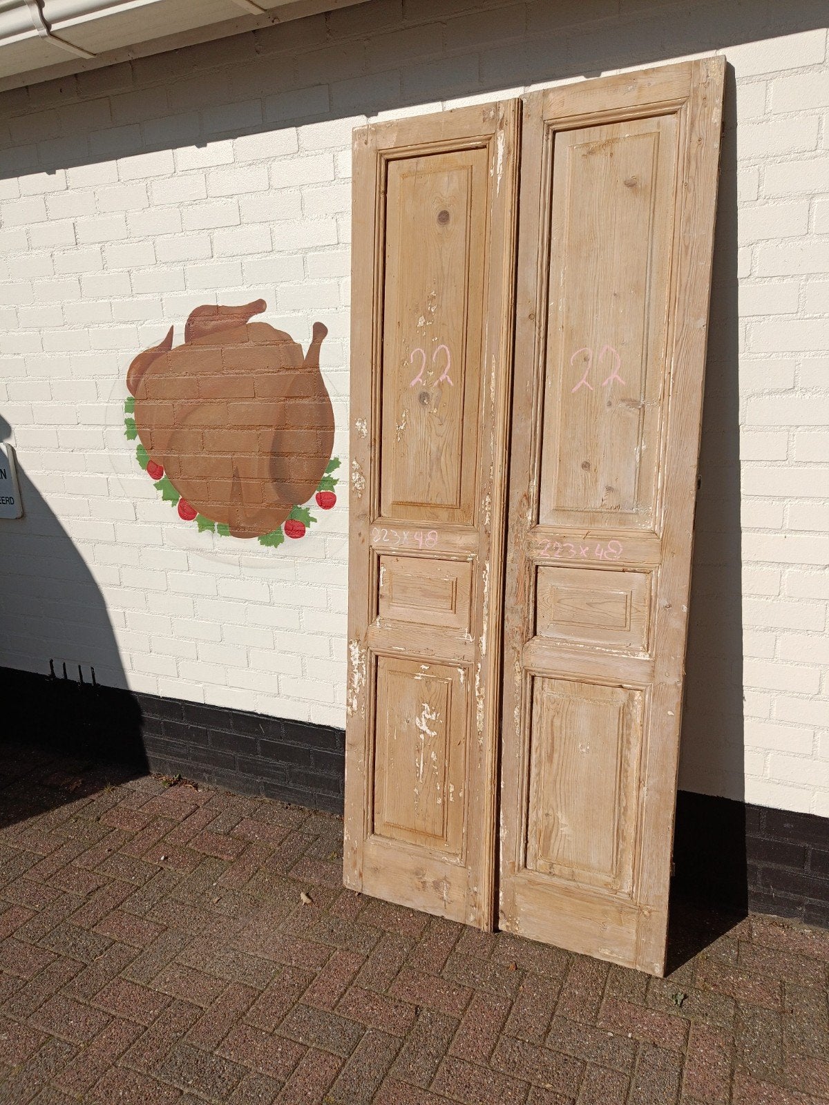 Paneeldeuren kastdeuren oude deuren, Ophalen, Gebruikt