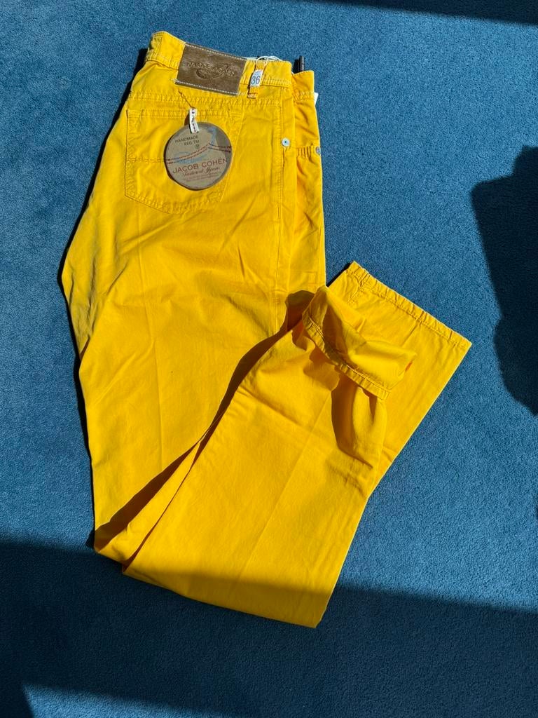 NIEUW Jacob Cohen J688 5-pocket Chino W36/L36 Oranje/Maisg, Verzenden, Nieuw, Maat 56/58 (XL), Oranje