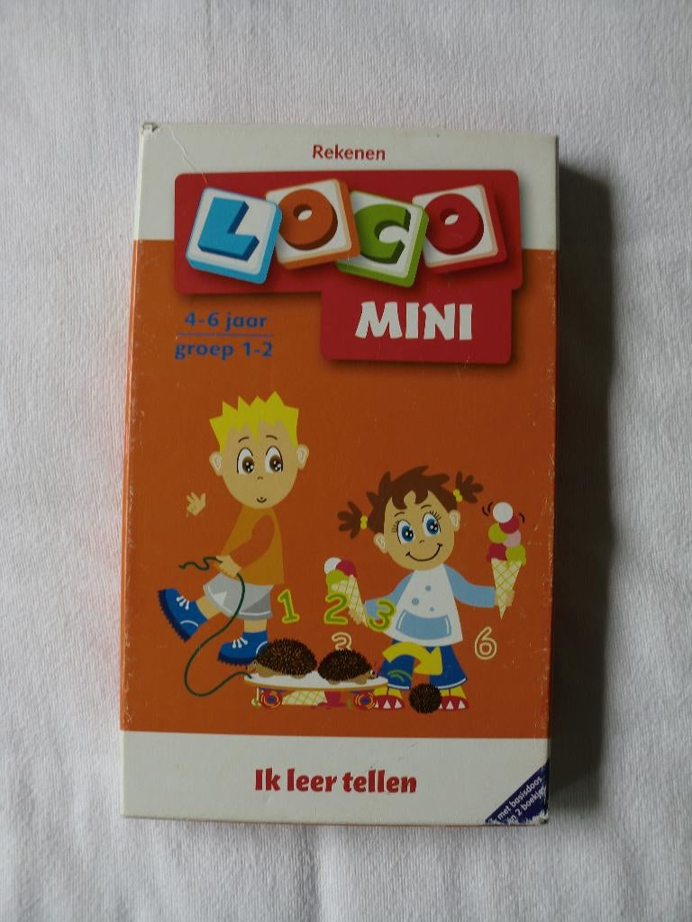 Mini Loco pakket Rekenen (ik leer tellen - ik kan tellen), Ophalen of Verzenden, Zo goed als nieuw, Puzzelen