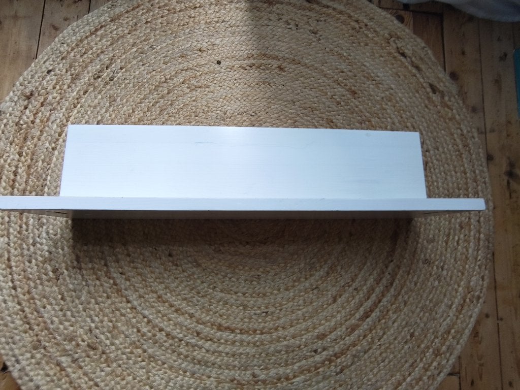 Wand/Boeken plank  hout wit, Huis en Inrichting, Woonaccessoires | Wandplanken en Boekenplanken, Ophalen, Gebruikt