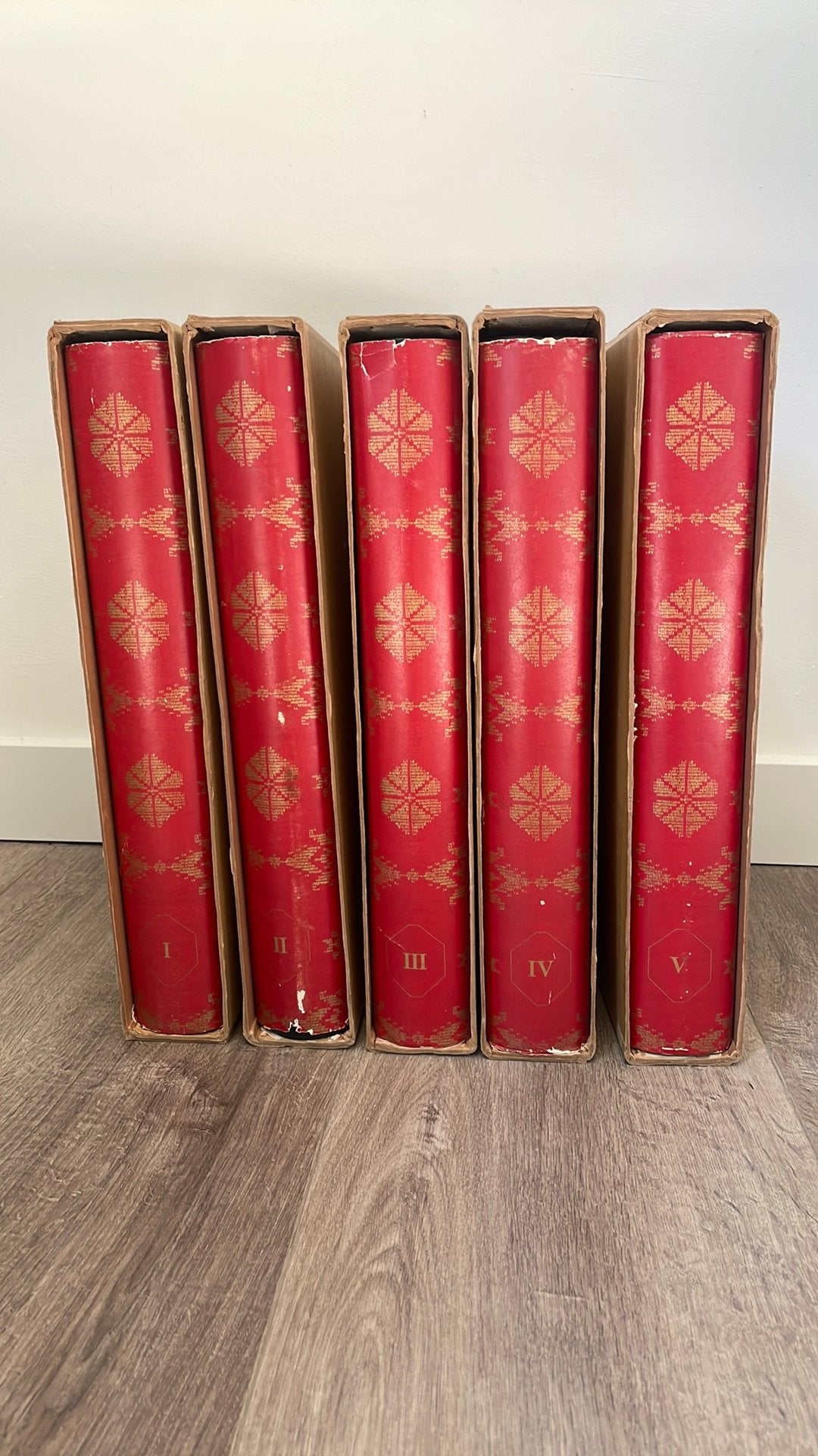 Complete 5-delige set Sukarno Art Coll. (1964) Lee Man Fong, Overige typen, Papier/karton, Indonesië, Gemerkt