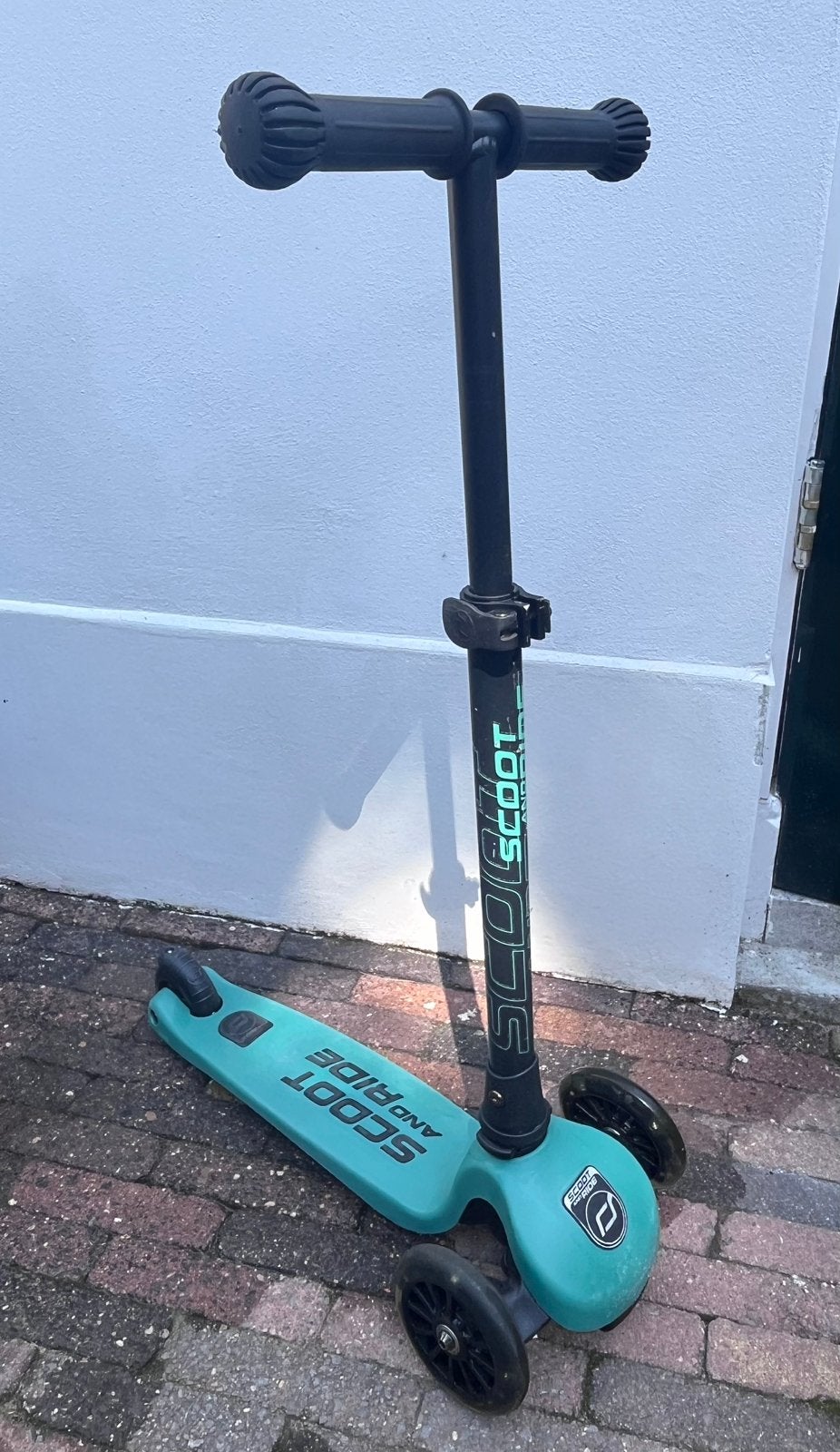 Step Scoot and Ride - Highwaykick 3 groen met LED lichtjes, Ophalen, Gebruikt, Gewone step