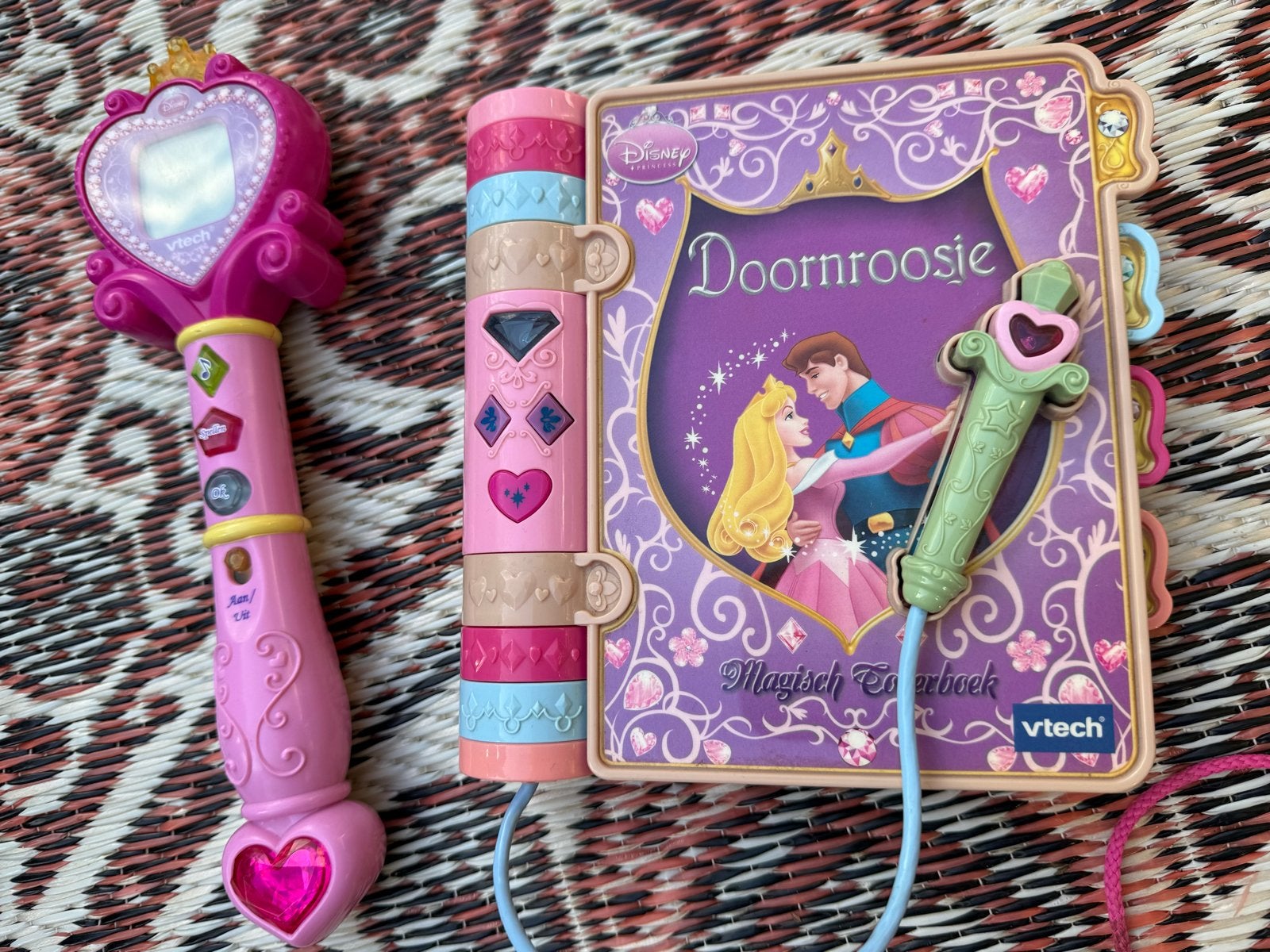 VTech Disney Prinsessen Doornroosje Magisch Toeboek & Tovers, Ophalen of Verzenden, Gebruikt, 2 tot 4 jaar