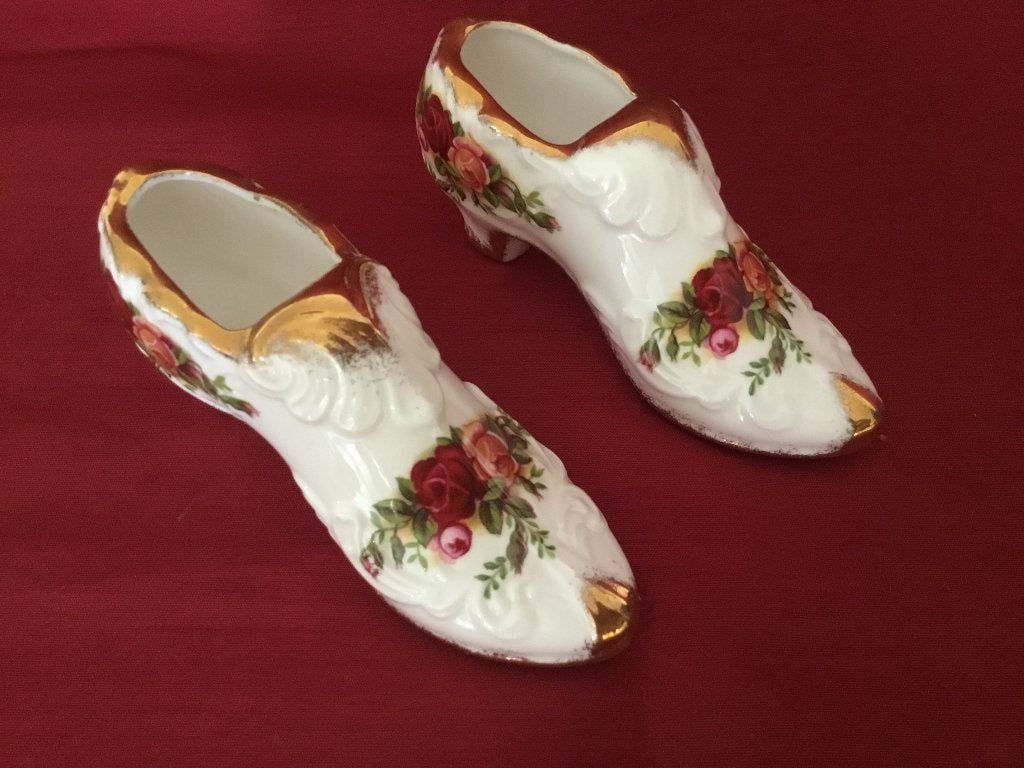 Royal Albert OLD COUNTRY ROSE SCHOENTJES per stuk, Antiek en Kunst, Antiek | Servies los, Ophalen of Verzenden