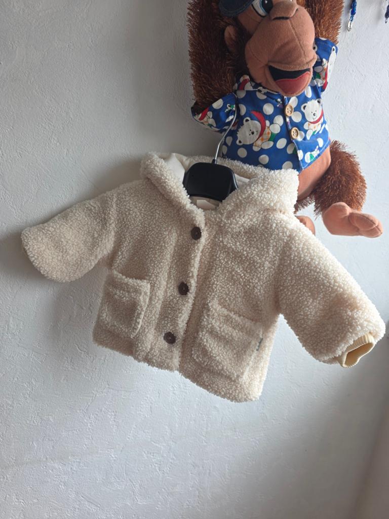 Meisjes jongens jasje teddy winterjasje mt 56
Newborn baby, Kinderen en Baby's, Babykleding | Maat 56, Jongetje of Meisje, Ophalen of Verzenden