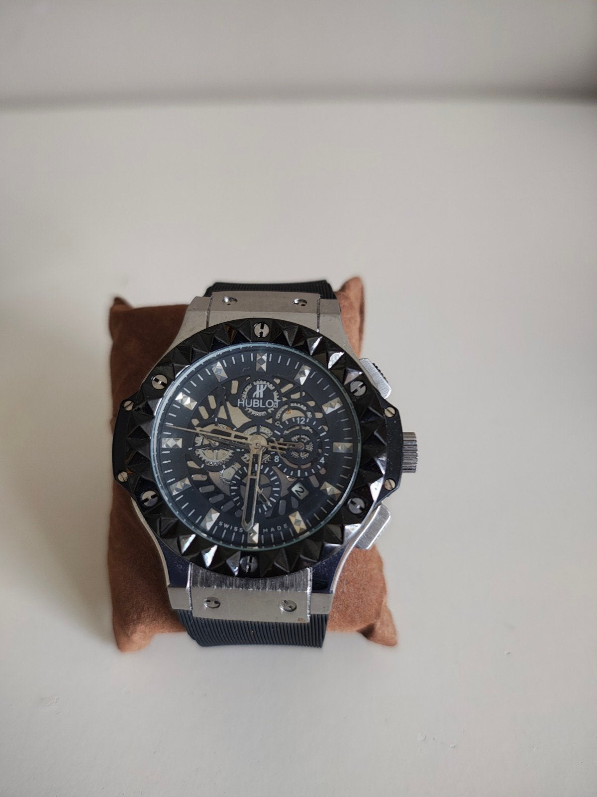 Hublot Big Bang Limited Edition met siliconen band, Overige merken, Staal, Polshorloge, Nieuw