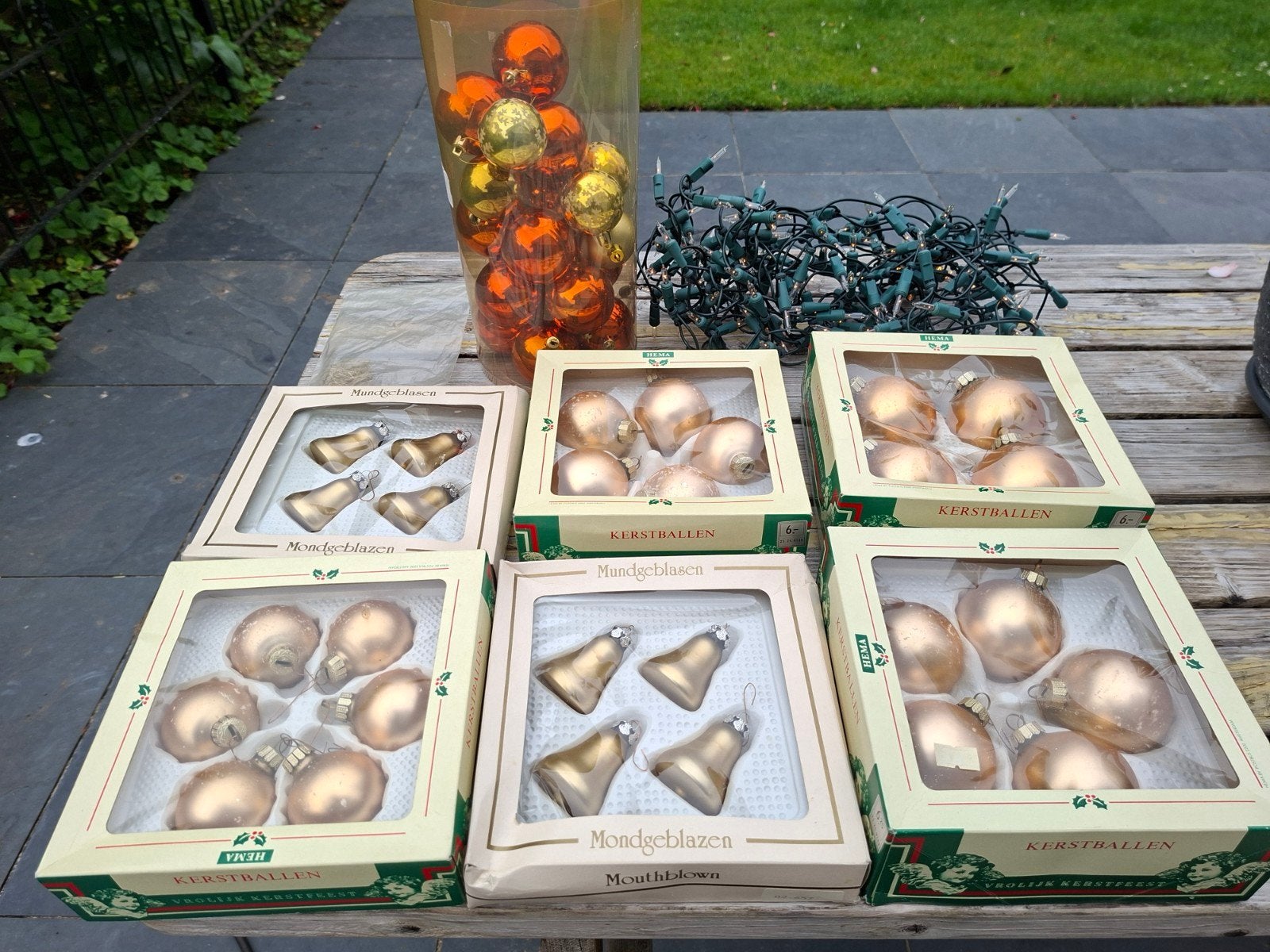 mooie grote partij nieuwe kerstspullen alles nieuw., Diversen, Ophalen of Verzenden, Nieuw