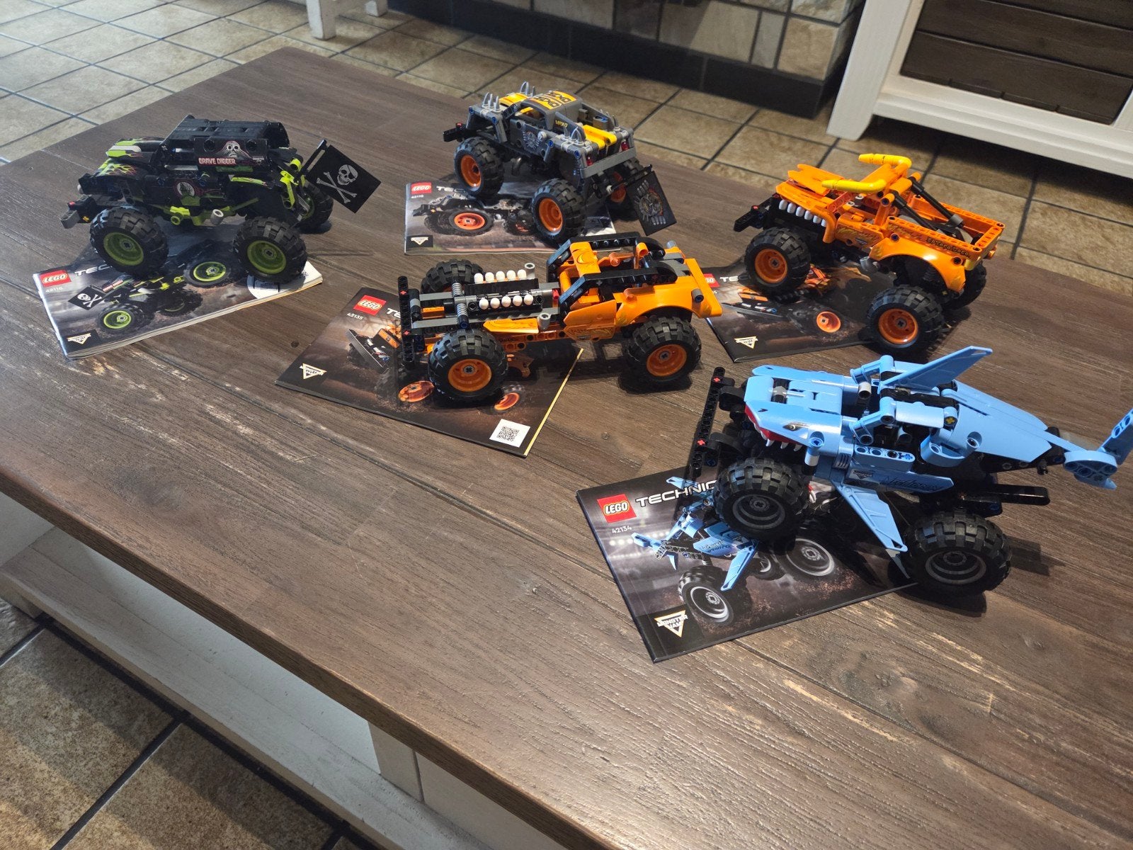 Lego Technic Monster Jam Trucks, Lego, Ophalen of Verzenden, Zo goed als nieuw, Technic