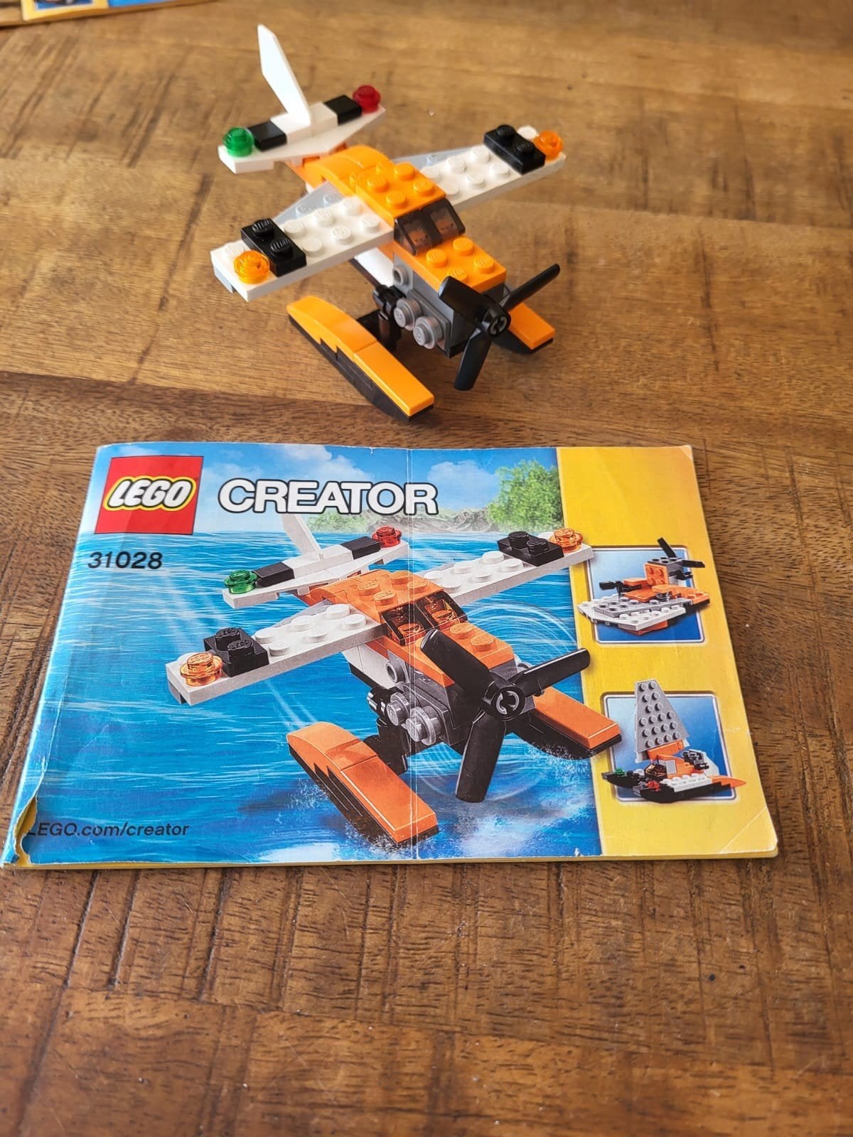 Lego Creator 31028 Watervliegtuig - Compleet en Goede Staat, Gebruikt, Lego, Ophalen of Verzenden, Compleet