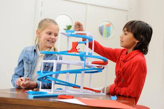 Paper Track 900 – Bouw & Rol Knikkersysteem (10 meter baan), Kinderen en Baby's, Speelgoed | Educatief en Creatief, Ophalen of Verzenden