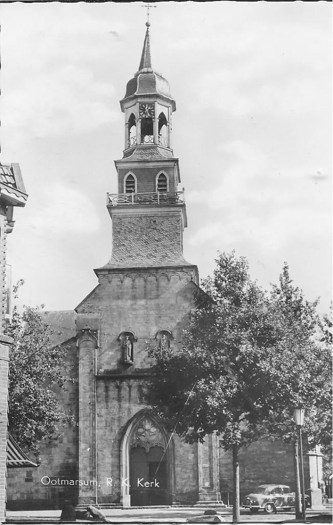 Ootmarsum R.K. Kerk, Verzamelen, Ansichtkaarten | Nederland, Ophalen of Verzenden, 1960 tot 1980, Gelopen, Overijssel