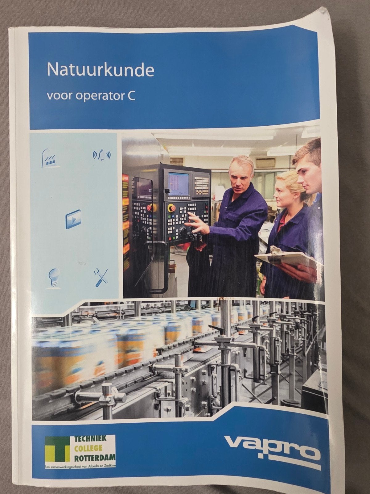 Natuurkunde voor operator C, Boeken, Ophalen, Zo goed als nieuw, MBO, VAPRO