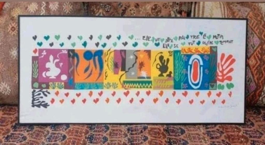 1001 Nights 'Juin '50' Originele Lithograph Henri Matisse, Ophalen of Verzenden