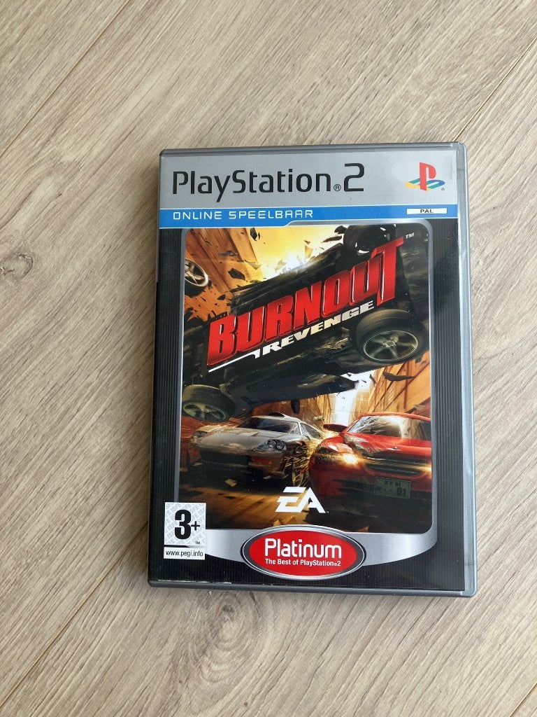 Playstation 2 Burnout Revenge, Racen en Vliegen, Ophalen of Verzenden, Zo goed als nieuw, 3 spelers of meer