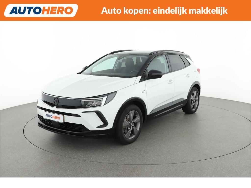 Opel Grandland 1.6 Turbo Plug-In Hybrid 4x4 Business Eleganc, Auto's, Stof, 4 cilinders, Wit, Bedrijf