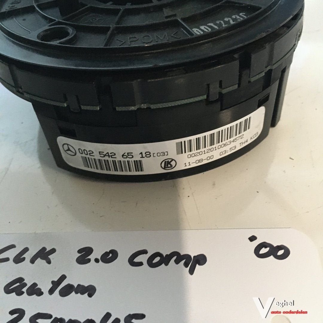 Mercedes CLK 2.0 Compressor automaat 2000 2500045  Airbagrin, Gebruikt, -, -, Ophalen of Verzenden