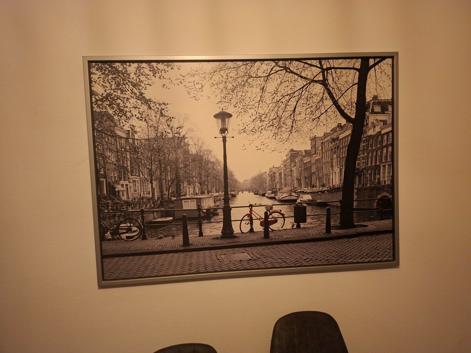 Amsterdam 140x100cm, Ophalen, Gebruikt, 125 cm of meer, Schilderij