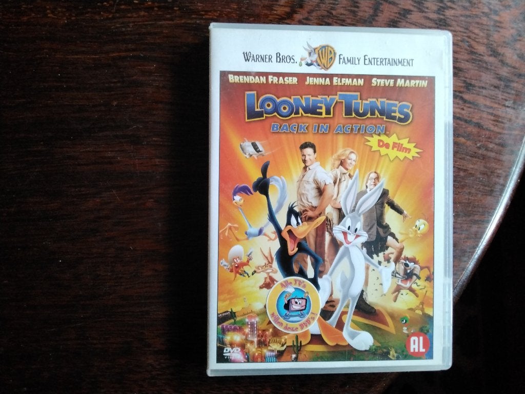 Looney tunes back in action, origineel, Cd's en Dvd's, Avontuur, Alle leeftijden, Ophalen of Verzenden, Zo goed als nieuw