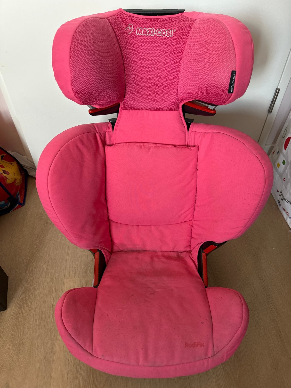 Maxi-Cosi RodiFix autostoel roze, Ophalen, 15 t/m 36 kg, Zijbescherming, Maxi-Cosi