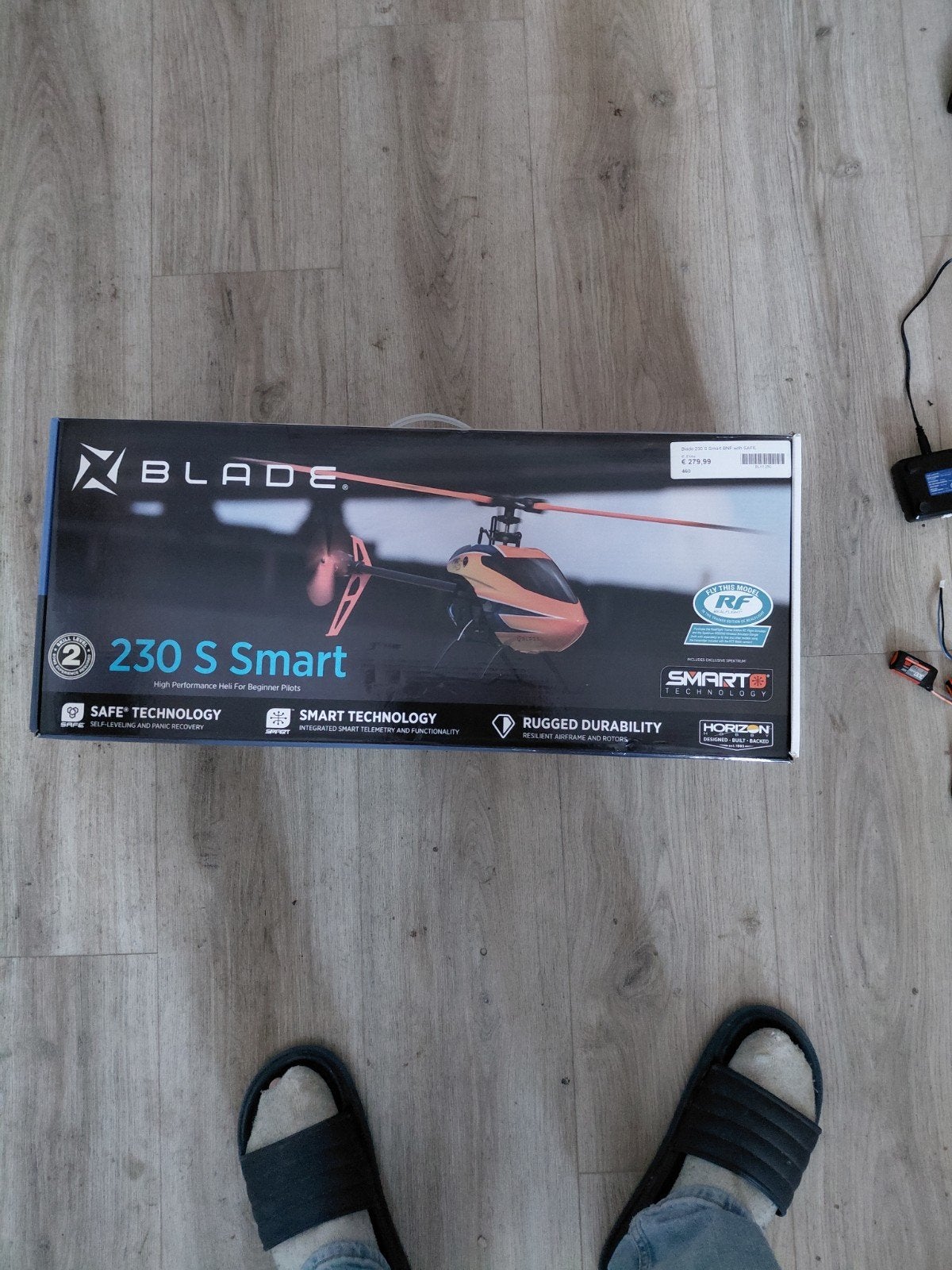 blade 230s helikopter rtf met zender, Ophalen of Verzenden, Zo goed als nieuw, Garrett
