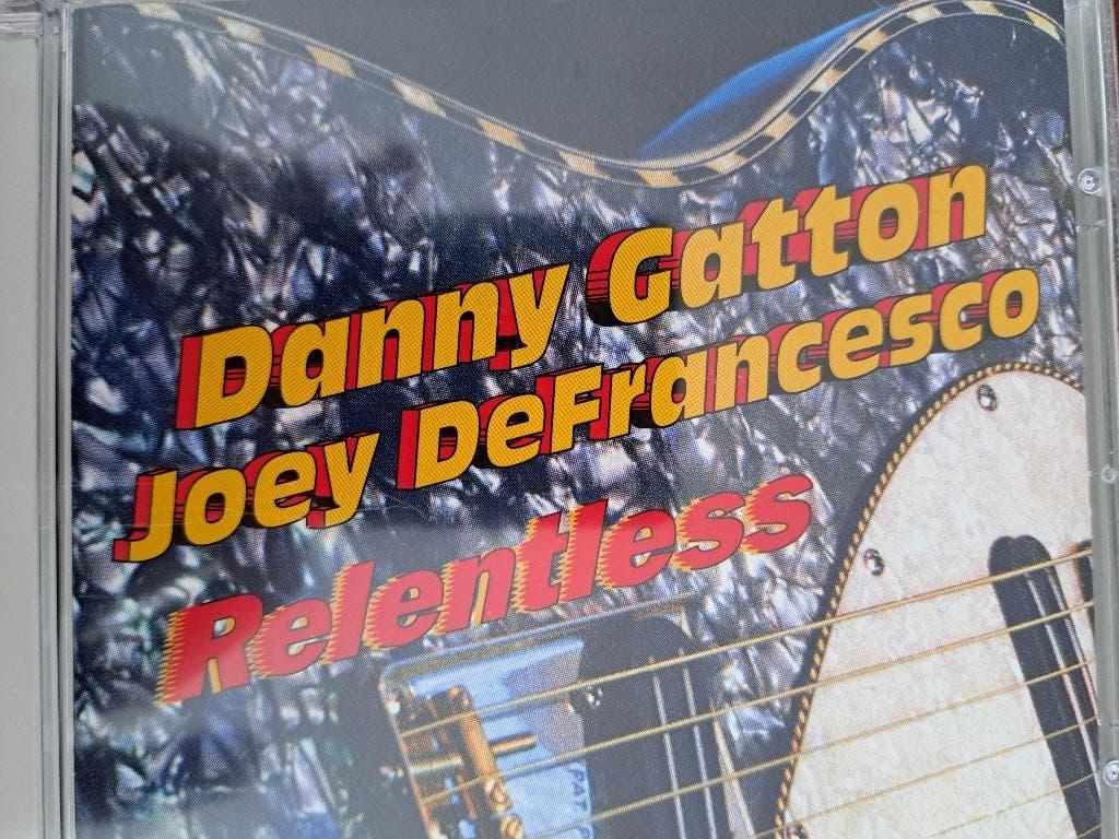 cd Danny Gatton / Joey DeFrancesco - RELENTLESS (1994), Ophalen of Verzenden, 1980 tot heden, Gebruikt, Jazz
