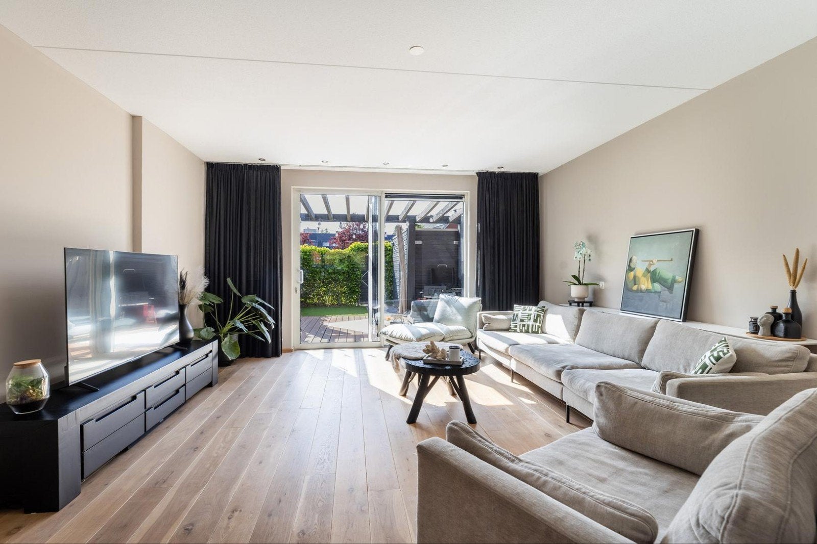 Zuiver bank set Summer Sofa 4,5-zits + Love Sit, Ophalen, Gebruikt, Rechte bank, Minder dan 150 cm