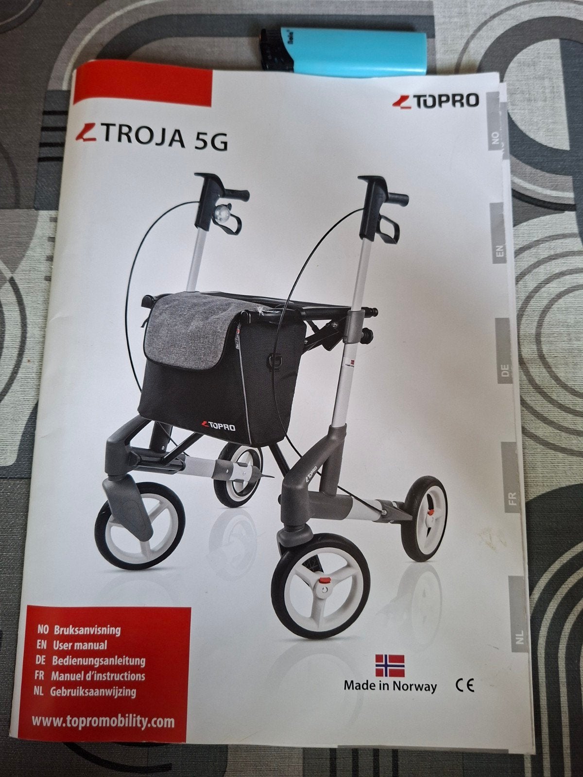 Rollator, Ophalen, Zo goed als nieuw
