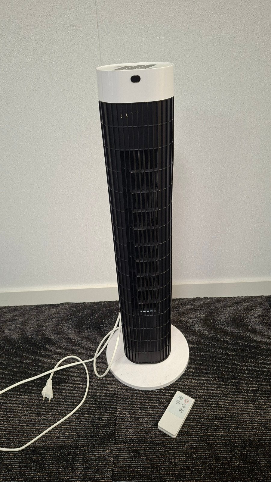 Torenventilator met afstandsbediening - Zo goed als nieuw, Ophalen, Ventilator met afstandsbediening, Zo goed als nieuw, Torenventilator
