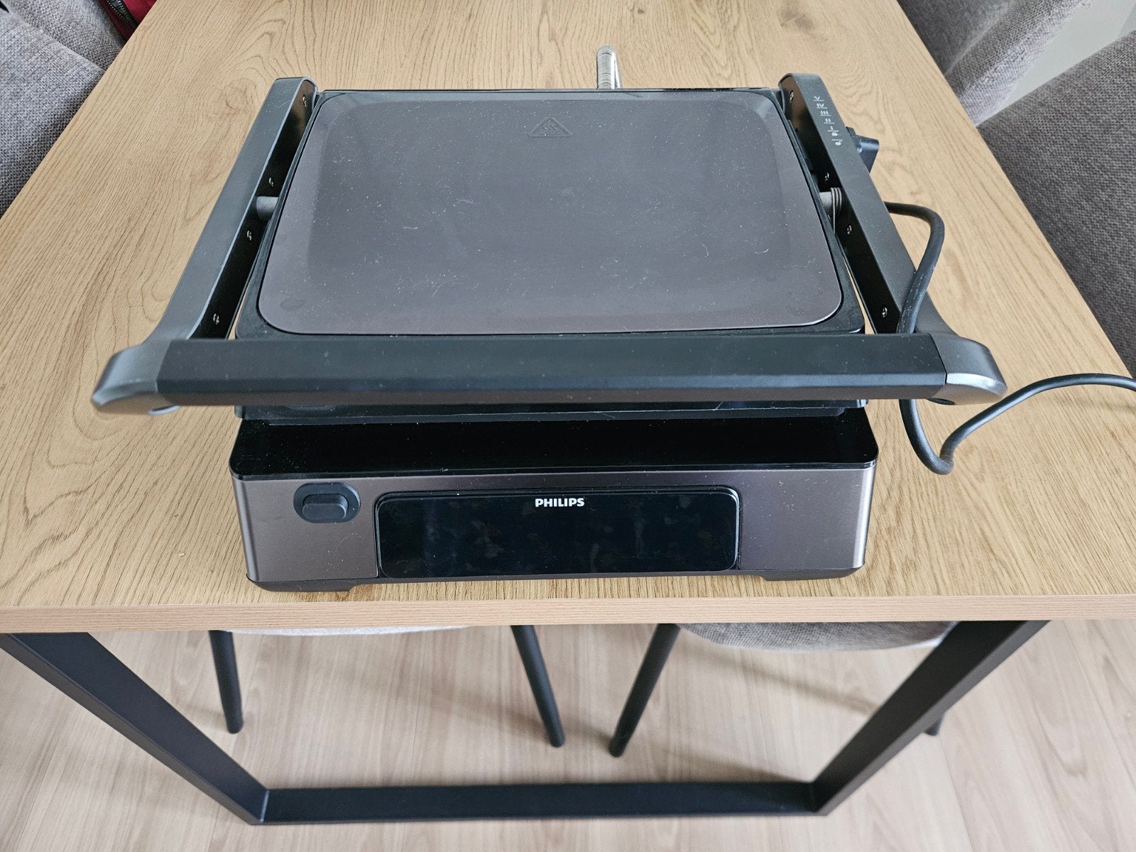 Philips contactgrill 7000 series, Ophalen of Verzenden, Zo goed als nieuw, Tafelgrill
