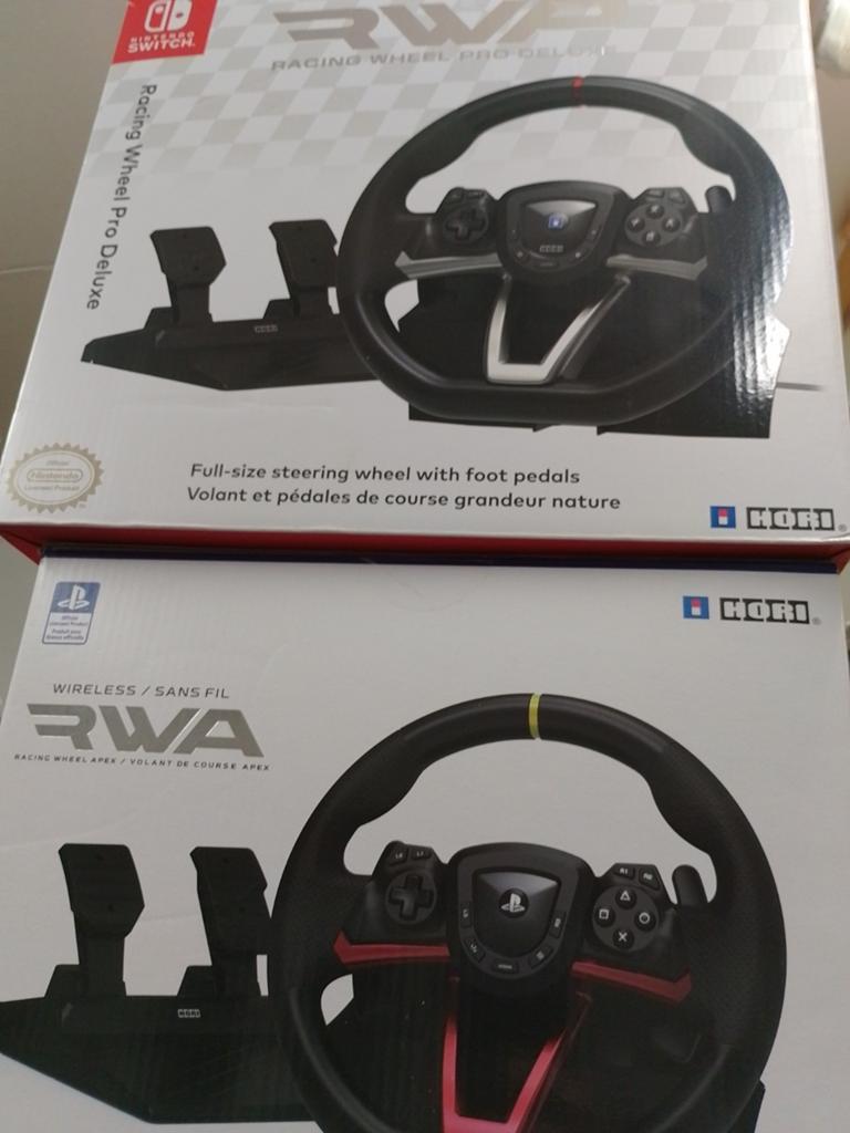 Hori racesturen PlayStation en Nintendo Switch, Ophalen of Verzenden, Zo goed als nieuw, Controller, PlayStation 1