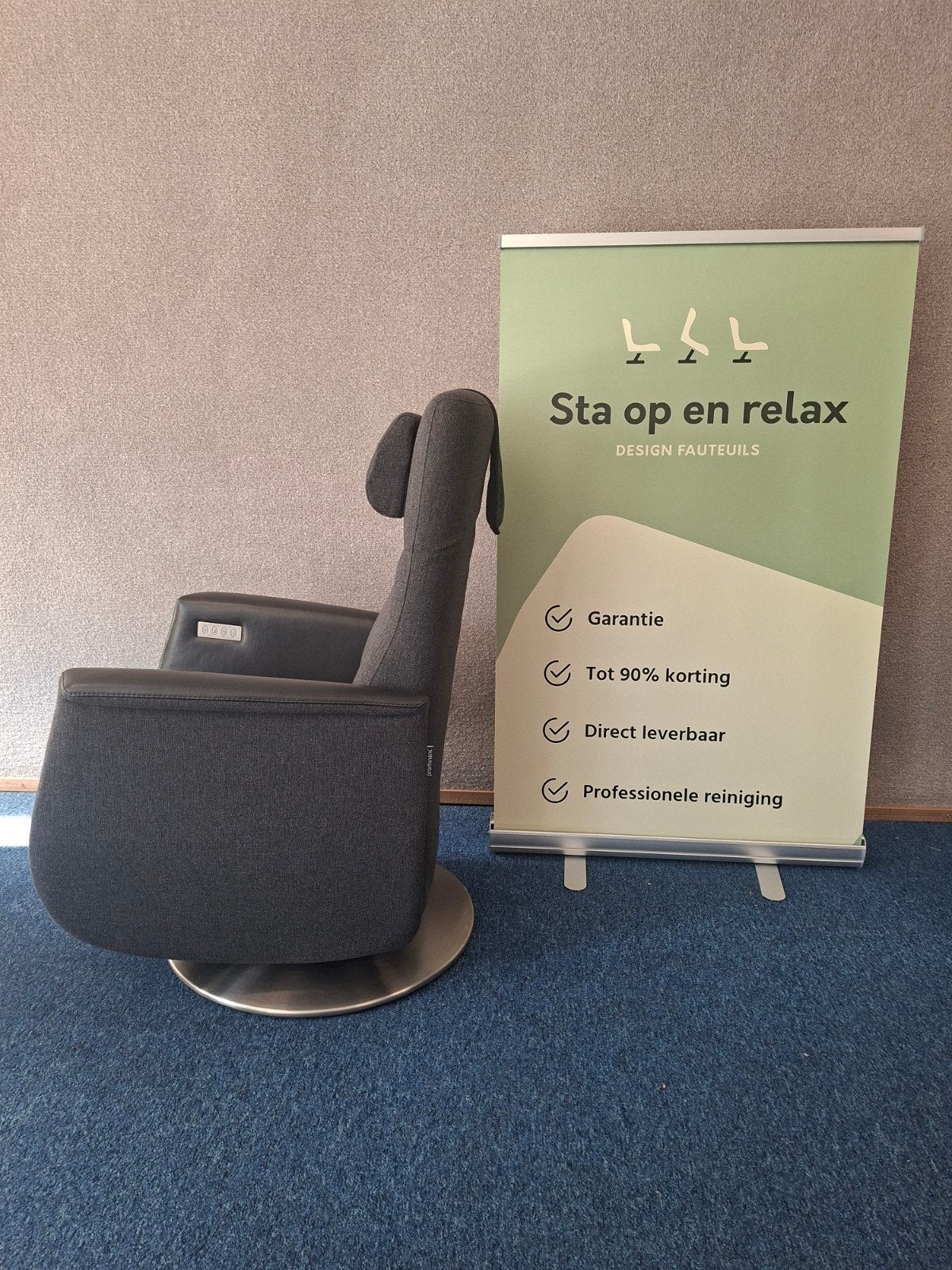 sta op relax fauteuil Prominent Toscana Zo goed als nieuw !, Minder dan 75 cm, Hoofdstraat 60 Schijndel, Ophalen of Verzenden