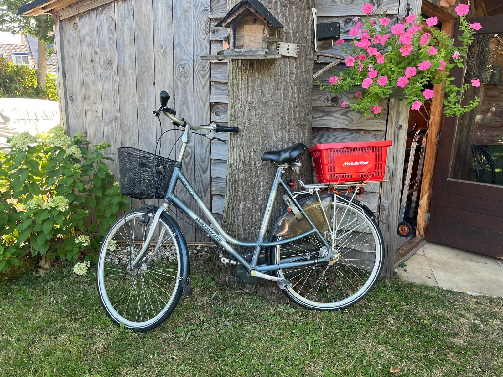 Damesfiets, Fietsen en Brommers, Gebruikt, Versnellingen, 56 cm of meer, Ophalen
