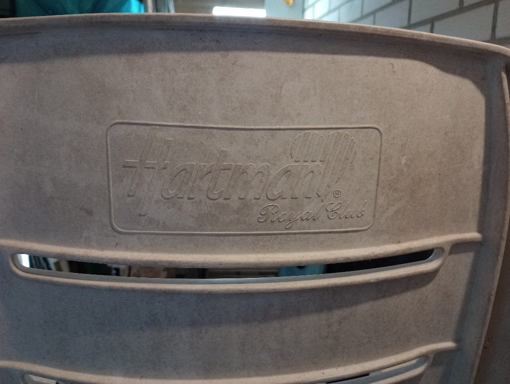 Hartman tuinstoelen, Ophalen, Gebruikt, Kunststof, Verstelbaar